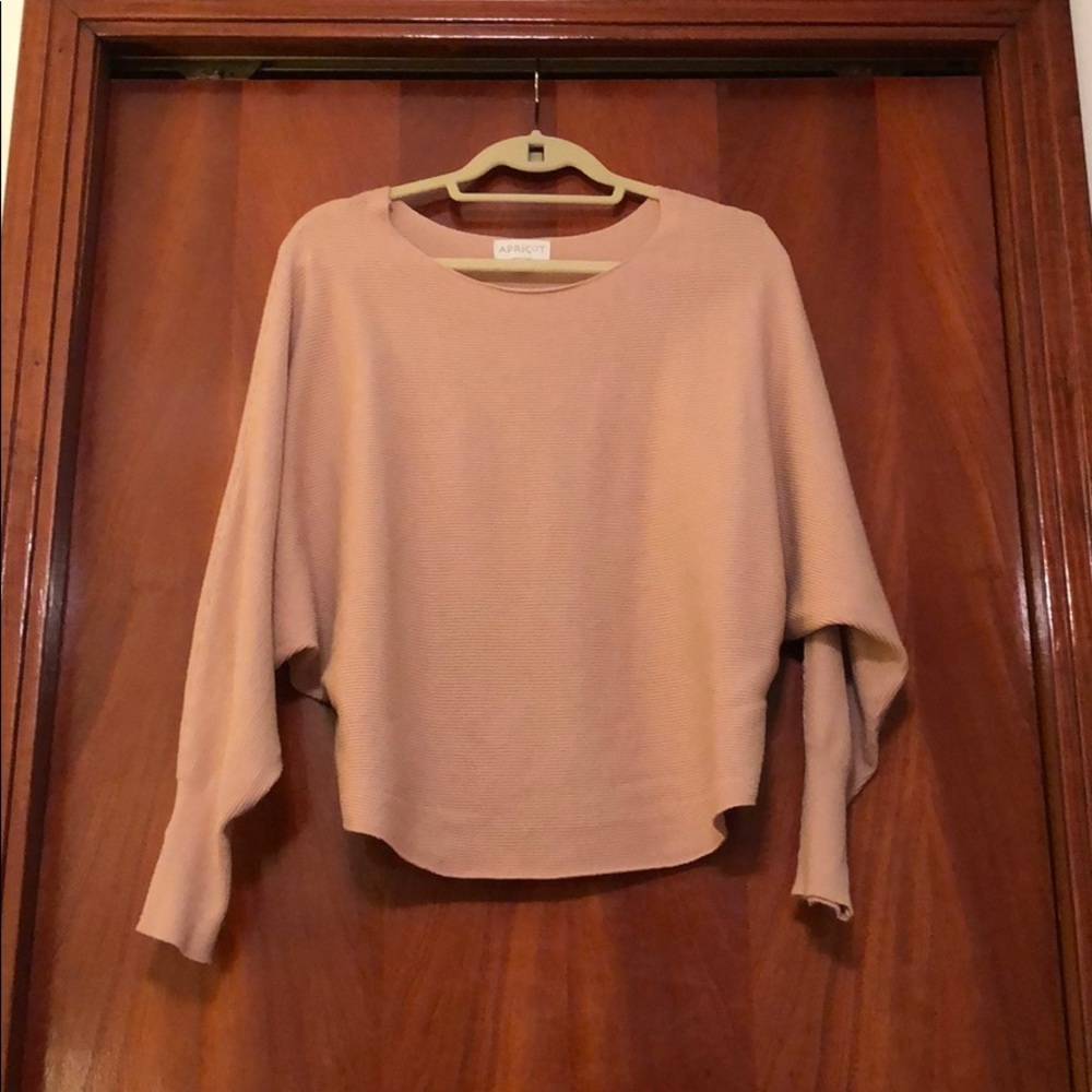 Apricot sweater size M